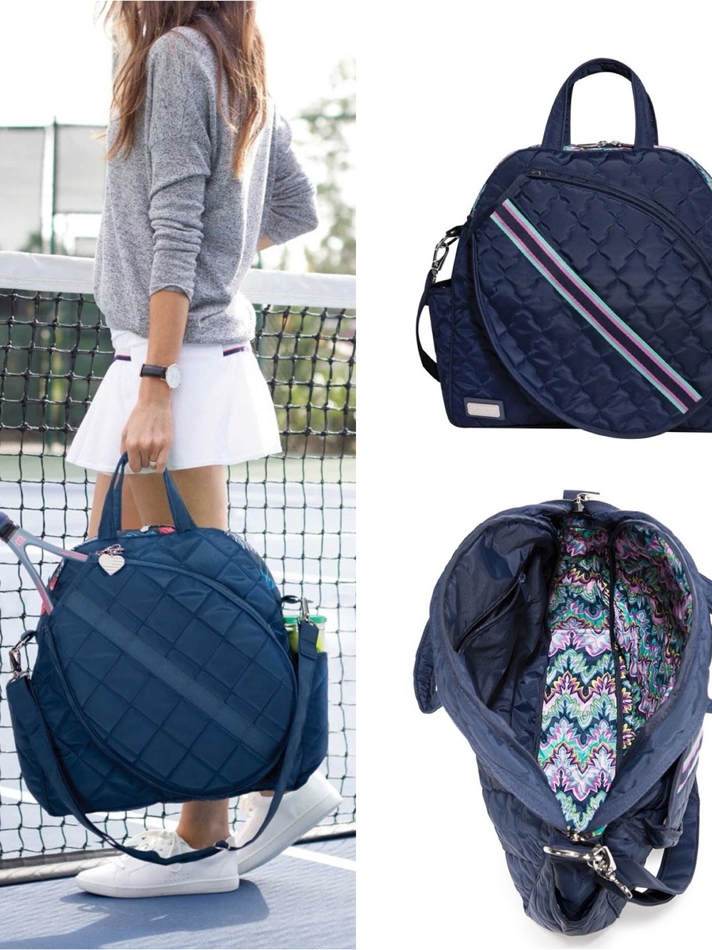 CINDA B. Tennis tote